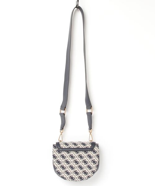 Guess（ゲス）の「FLEET Mini Saddle Crossbody クロスボディバッグ レディース（ショルダーバッグ・レディース・ブラウン/ネイビー・ONE SIZE）」の9枚目の写真