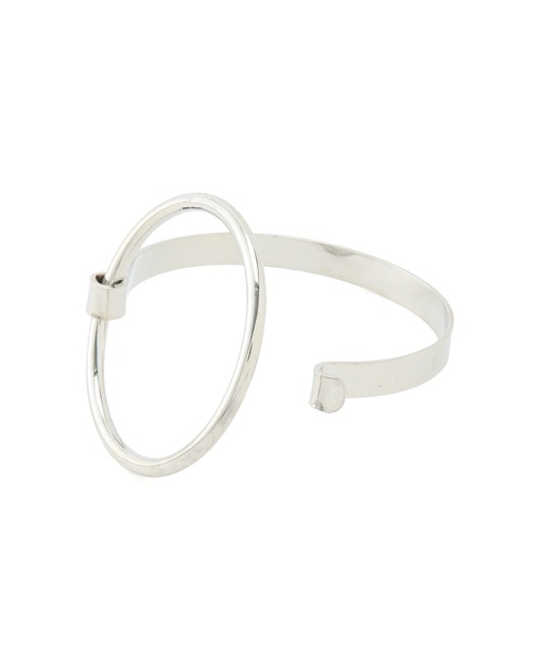 VIS（ビス）の「サークルメタルバングル（バングル/リストバンド・レディース・ゴールド/シルバー・FREE）」の3枚目の写真