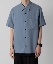 ATTACHMENT | 【 直営店・ZOZOTOWN限定 】PEライトトロ　セットインスリーブS/Sレギュラーカラーシャツ/PE LIGHT TROPICAL DOLMAN S/S REGULAR COLLAR SHIRT(シャツ/ブラウス)