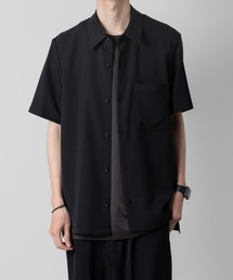 ATTACHMENT | 【 直営店・ZOZOTOWN限定 】PEライトトロ　セットインスリーブS/Sレギュラーカラーシャツ/PE LIGHT TROPICAL DOLMAN S/S REGULAR COLLAR SHIRT(シャツ/ブラウス)