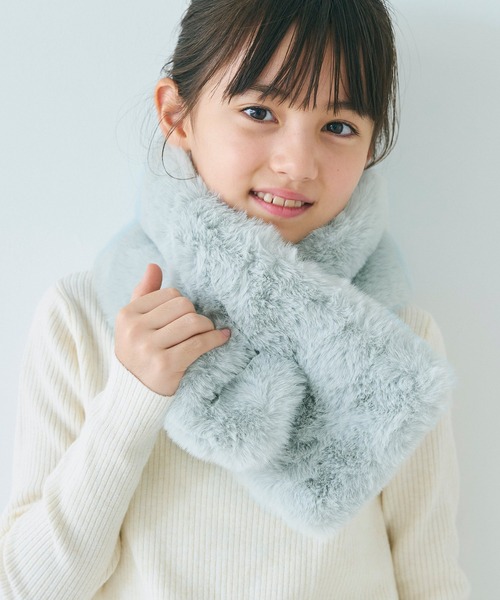 coca（coca）（コカ）の「キッズ 親子お揃いフェイクファーティペット