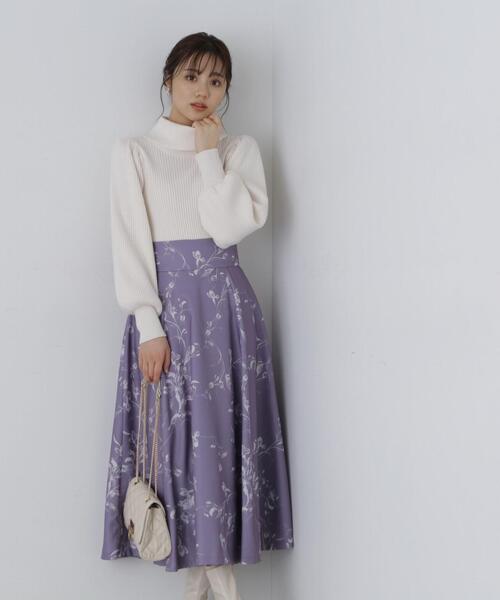 PROPORTION BODY DRESSING(プロポーションボディドレッシング)の「タートルネックボリュームスリーブニット / 1213270005(ニット/セーター・レディース・ホワイト系その他/ライトグリーン/ベージュ/ピンク・MEDIUM/SMALL)」の13枚目の写真