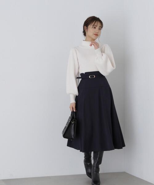 PROPORTION BODY DRESSING(プロポーションボディドレッシング)の「タートルネックボリュームスリーブニット / 1213270005(ニット/セーター・レディース・ホワイト系その他/ライトグリーン/ベージュ/ピンク・MEDIUM/SMALL)」の18枚目の写真