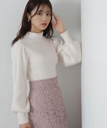 PROPORTION BODY DRESSING | タートルネックボリュームスリーブニット / 1213270005(ニット/セーター)