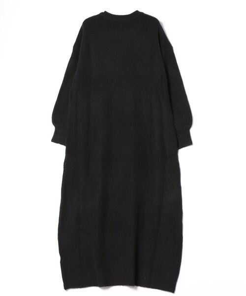 e-zakkamania stores（イーザッカマニアストアーズ）の「ワッフルニット コクーンワンピース（ワンピース・レディース・グレイッシュベージュ/オートミール/ブラック/オレンジ・フリー）」の21枚目の写真