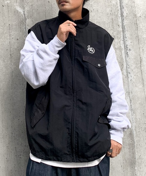 Java(ジャバ)の「《JaVa ジャバコラボ》大人カジュアル フラップポケットナイロンジップベスト(ベスト・メンズ・ブラック・LARGE/MEDIUM/X-LARGE)」の11枚目の写真