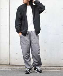 United Athle（ユナイテッドアスレ）の「都会的な着こなしに！【United Athle】cotton like nylon training jacket / コットンライク ナイロン トレーニングジャケット ダブルジップ 裏地付 7220（ナイロンジャケット）」