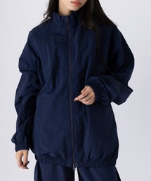 United Athle（ユナイテッドアスレ）の「都会的な着こなしに！【United Athle】cotton like nylon training jacket / コットンライク ナイロン トレーニングジャケット ダブルジップ 裏地付 7220（ナイロンジャケット）」