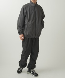 United Athle（ユナイテッドアスレ）の「都会的な着こなしに！【United Athle】cotton like nylon training jacket / コットンライク ナイロン トレーニングジャケット ダブルジップ 裏地付 7220（ナイロンジャケット）」