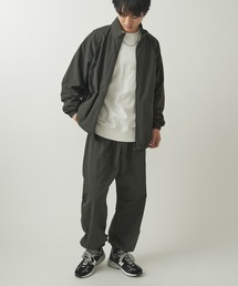 United Athle（ユナイテッドアスレ）の「都会的な着こなしに！【United Athle】cotton like nylon training jacket / コットンライク ナイロン トレーニングジャケット ダブルジップ 裏地付 7220（ナイロンジャケット）」