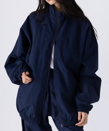 United Athle（ユナイテッドアスレ）の「都会的な着こなしに！【United Athle】cotton like nylon training jacket / コットンライク ナイロン トレーニングジャケット ダブルジップ 裏地付 7220（ナイロンジャケット）」