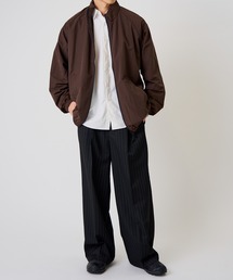 United Athle（ユナイテッドアスレ）の「都会的な着こなしに！【United Athle】cotton like nylon training jacket / コットンライク ナイロン トレーニングジャケット ダブルジップ 裏地付 7220（ナイロンジャケット）」