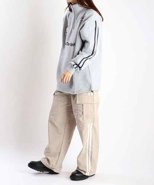 セール】76 ハーフZIPプルオーバー（スウェット）｜76（セブンティ