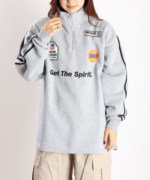 セール】76 ハーフZIPプルオーバー（スウェット）｜76（セブンティ