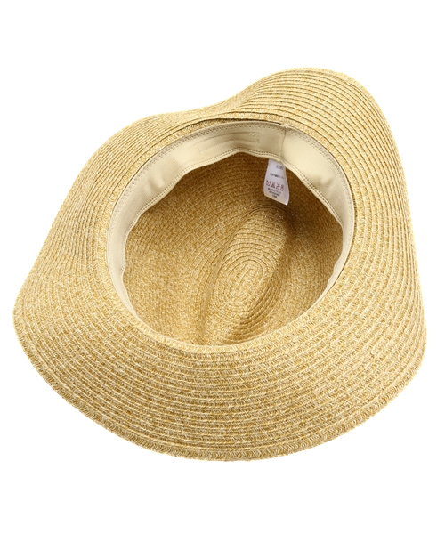 WEGO（ウィゴー）の「WEGO/ワイドブリムブレードハット（ハット・メンズ・グレイッシュベージュ/ブラック/ブラウン/ホワイト/ネイビー/ライトベージュ・FREE）」の8枚目の写真