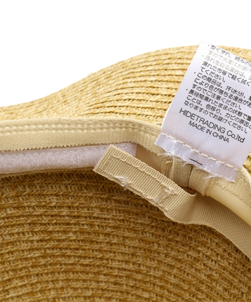 WEGO（ウィゴー）の「WEGO/ワイドブリムブレードハット（ハット・メンズ・グレイッシュベージュ/ブラック/ブラウン/ホワイト/ネイビー/ライトベージュ・FREE）」の11枚目の写真