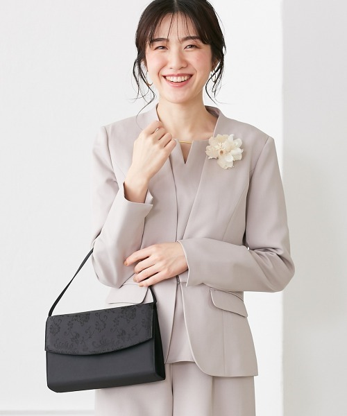 Callarus（カラルス）の「ブラックフォーマルバッグ（ハンドバッグ・レディース・ブラック・FREE）」の3枚目の写真