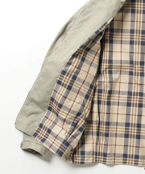 Scye（サイ）の「Scye / サイ ベーシックス：Cotton Gaberdine Harrington Jacket：5123-61540[MUS]（ブルゾン・メンズ・グリーン系その他・38）」の2枚目の写真