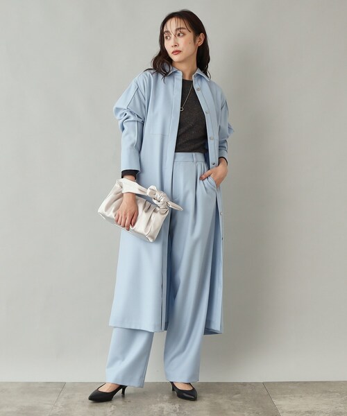 UNTITLED（アンタイトル）の「◆タックハンドバッグ【学校行事・卒入学式・結婚式・七五三・ゲストドレス・パーティードレス】（ハンドバッグ・レディース・ライトベージュ/ブラック/シルバー・99）」の16枚目の写真