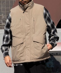 UNIVERSAL OVERALL | 【UNIVERSAL OVERALL/ユニバーサルオーバーオール】PADDING VEST パディングベスト(ベスト)