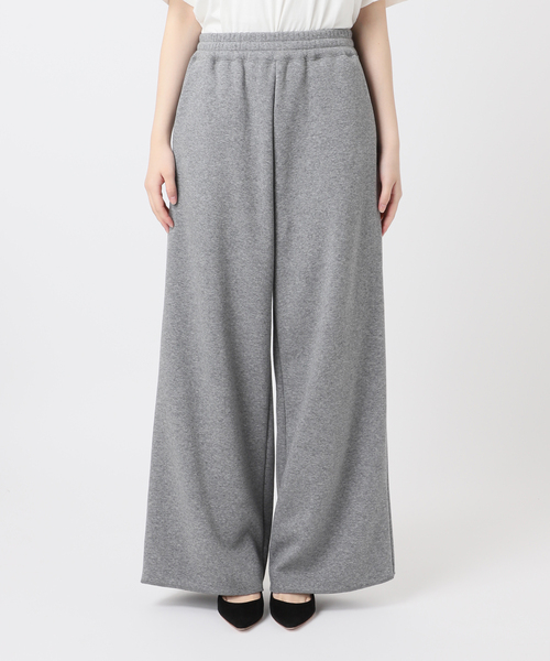 EVERYDAY I LIKE.（エヴリディアイライク）の「Warm Sweat Pants（スラックス・レディース・ホワイト/チャコールグレー・36/38）」の14枚目の写真