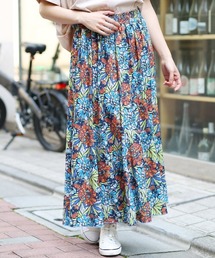 チチカカ | ファブリックプリントジャージースカート(スカート)