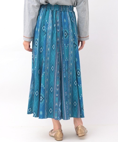 チチカカ(チチカカ)の「ファブリックプリントジャージースカート(スカート・レディース・ベージュ/ブラック/ブルー/その他1/その他2・MEDIUM/LARGE)」の10枚目の写真