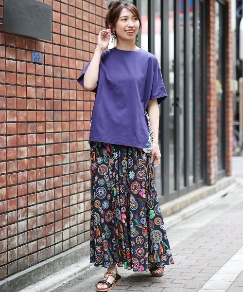 チチカカ(チチカカ)の「ファブリックプリントジャージースカート(スカート・レディース・ベージュ/ブラック/ブルー/その他1/その他2・MEDIUM/LARGE)」の21枚目の写真