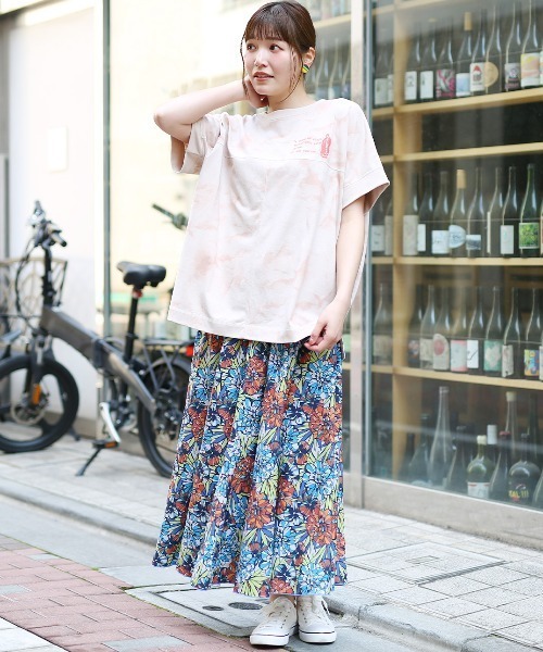 チチカカ(チチカカ)の「ファブリックプリントジャージースカート(スカート・レディース・ベージュ/ブラック/ブルー/その他1/その他2・MEDIUM/LARGE)」の20枚目の写真