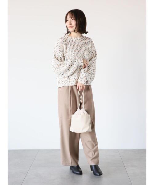 Te chichi TERRASSE（テチチテラス）の「2WAYスカートセットパンツ（その他パンツ・レディース・ブラック/ベージュ/ネイビー・F）」の5枚目の写真