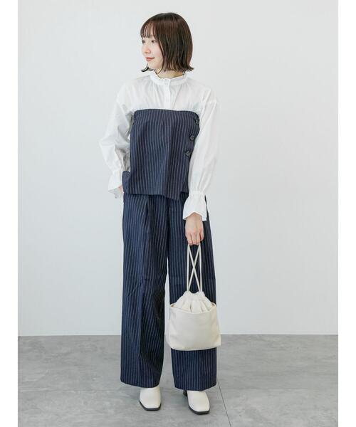 Te chichi TERRASSE（テチチテラス）の「2WAYスカートセットパンツ（その他パンツ・レディース・ブラック/ベージュ/ネイビー・F）」の8枚目の写真