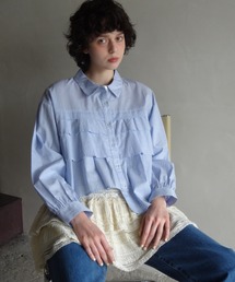 idem | 【 ZOZO限定 】asymmetry frill shirt/アシンメトリーフリルシャツ(シャツ/ブラウス)