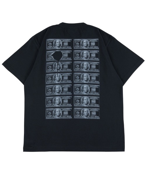 Sync.（スィンク）の「Sync.【KOSUKE KAWAMURA】KOSUKE KAWAMURA TEE "DOLLAR"（Tシャツ/カットソー・メンズ・ブラック/ホワイト・LARGE/X-LARGE/MEDIUM/XX-LARGE/SMALL）」の4枚目の写真