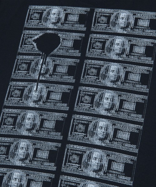 Sync.（スィンク）の「Sync.【KOSUKE KAWAMURA】KOSUKE KAWAMURA TEE "DOLLAR"（Tシャツ/カットソー・メンズ・ブラック/ホワイト・LARGE/X-LARGE/MEDIUM/XX-LARGE/SMALL）」の7枚目の写真