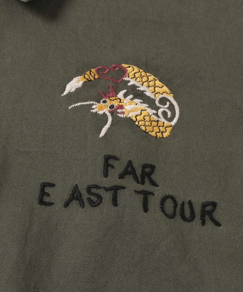 KRIFF MAYER（クリフメイヤー）の「スーベニアベトジャン（ミリタリージャケット・メンズ・マスタード/チャコール/カーキ/ダークブルー・X-LARGE/LARGE/MEDIUM）」の10枚目の写真