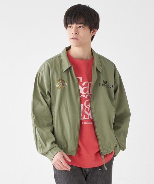 KRIFF MAYER（クリフメイヤー）の「スーベニアベトジャン（ミリタリージャケット・メンズ・マスタード/チャコール/カーキ/ダークブルー・X-LARGE/LARGE/MEDIUM）」の17枚目の写真