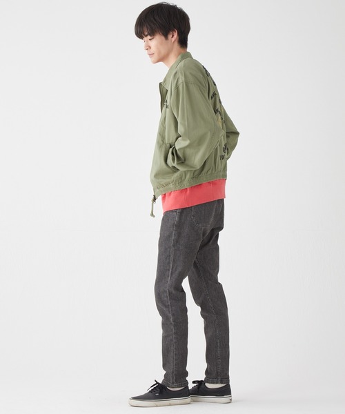 KRIFF MAYER（クリフメイヤー）の「スーベニアベトジャン（ミリタリージャケット・メンズ・マスタード/チャコール/カーキ/ダークブルー・X-LARGE/LARGE/MEDIUM）」の19枚目の写真