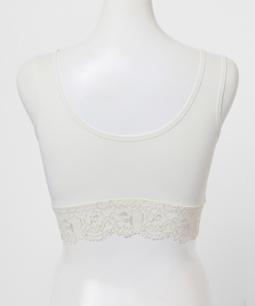 Honeys（ハニーズ）の「ナイトブラ 睡眠中のバスト横流れカバー。24時間OK。ノンワイヤー×ホールド。美胸。しっかり脇高（ナイトブラ・レディース・ブルーグレー/ベージュ/ミント/ピンク/ブラック/アイボリー/ネイビー/ボルドー/ライトピンク・3L/SS/LL/L/M/S）」の21枚目の写真