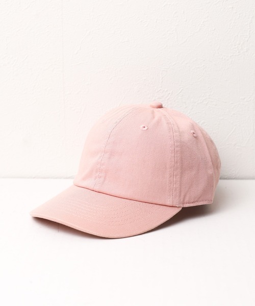newhattan（ニューハッタン）の「/newhattan/Baseball Low Cap twill kids（キャップ・キッズ・ブルーグレー/スモークピンク/カーキ/ホワイト系/ブラウン系/グリーン系/グリーン系2/ブルー系/モーブ系・ONE SIZE）」の9枚目の写真