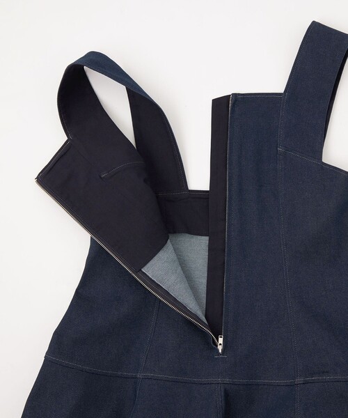 EMMEL REFINES(エメルリファインズ)の「<EMMEL REFINES>EM デザイン キリカエ ジャンスカ(ジャンパースカート・レディース・ネイビー・M/S)」の15枚目の写真