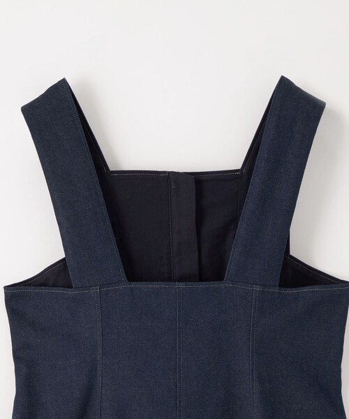 EMMEL REFINES(エメルリファインズ)の「<EMMEL REFINES>EM デザイン キリカエ ジャンスカ(ジャンパースカート・レディース・ネイビー・M/S)」の16枚目の写真