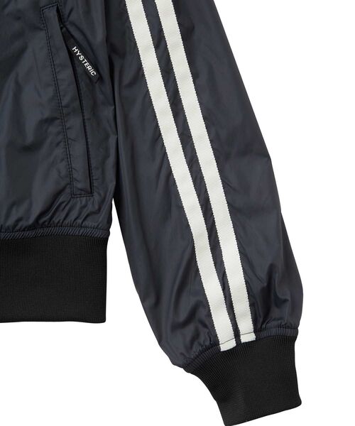 HYSTERIC GLAMOUR(ヒステリックグラマー)の「GLAMOUR POWERワッペン スタンドカラーブルゾン(ブルゾン・レディース・ブルー/ブラック/ピンク・SMALL/MEDIUM)」の5枚目の写真