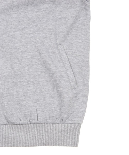 PUNYUS（プニュズ）の「裏起毛スーパービッグジップパーカー（パーカー・レディース・ブラック/杢グレー・4/3/2）」の14枚目の写真