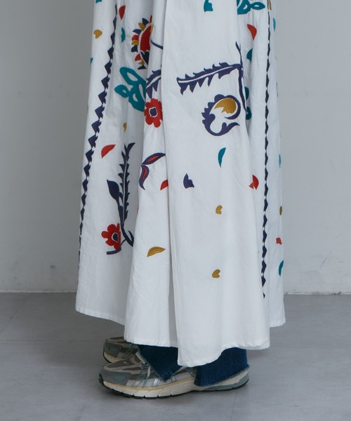 【新品】CIAOPANICTYPY【india】カラフル刺繍ワンピース　完売品 CIAOPANIC TYPY（チャオパニックティピー）の「【india