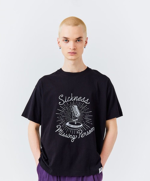 SICKNESS(シックネス)の「22S-3type12-T(Tシャツ/カットソー・メンズ・ブラック・3/2)」の1枚目の写真