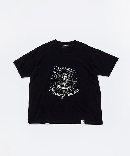 SICKNESS(シックネス)の「22S-3type12-T(Tシャツ/カットソー・メンズ・ブラック・3/2)」の2枚目の写真