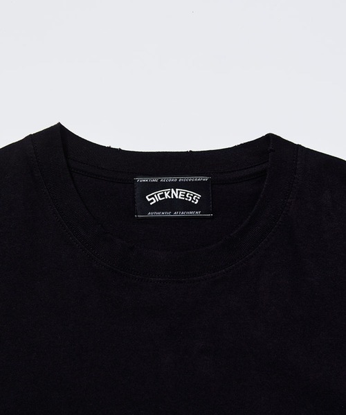 SICKNESS(シックネス)の「22S-3type12-T(Tシャツ/カットソー・メンズ・ブラック・3/2)」の3枚目の写真