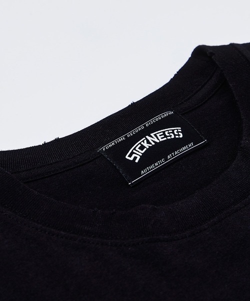 SICKNESS(シックネス)の「22S-3type12-T(Tシャツ/カットソー・メンズ・ブラック・3/2)」の4枚目の写真
