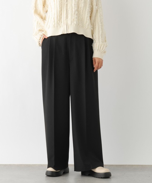 LEPSIM（レプシィム）の「折り返しスラックスパンツ　987507（スラックス・レディース・トップグレー/ブラック・MEDIUM/LARGE）」の13枚目の写真