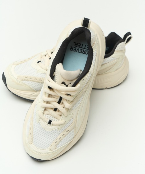 PUMA（プーマ）の「【PUMA for emmi】MORPHIC BASE（スニーカー・レディース・オフホワイト・23.5/25/23/24/22.5/24.5）」の7枚目の写真